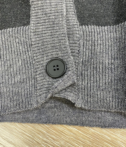 エムエムシックス 長袖カーディガン Vネック グレー レディース SIZE S MM6