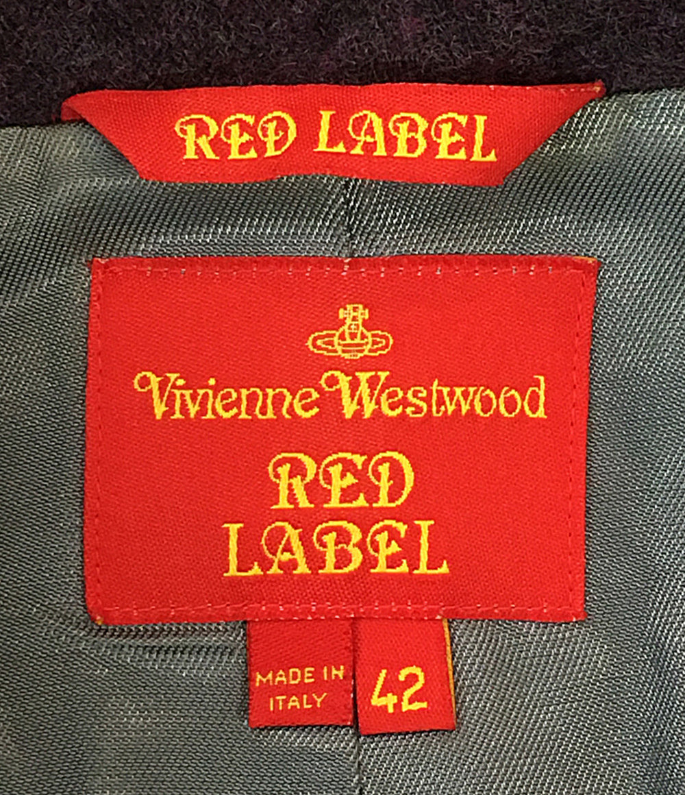 ヴィヴィアンウエストウッド ヴィンテージジャケット RED LABEL パープル 12-01-422017 レディース SIZE 42 VIVIENNE WESTWOOD