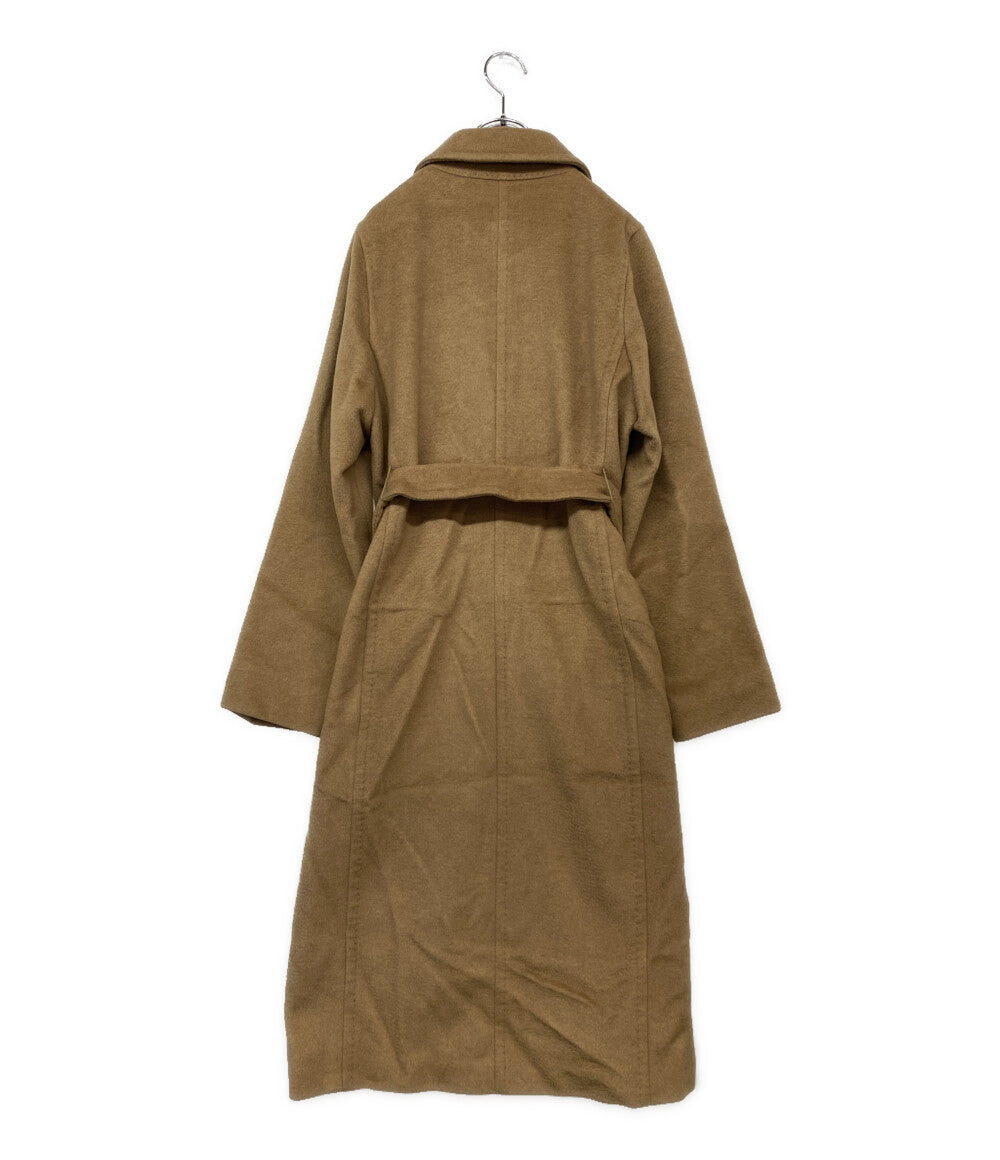 MAX MARA コート マニュエラ キャメル100% レディース SIZE 42