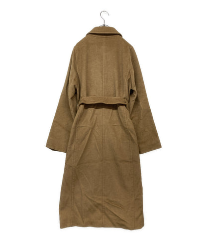 MAX MARA コート マニュエラ キャメル100% レディース SIZE 42 マックスマーラ