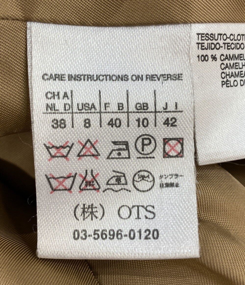 MAX MARA コート マニュエラ キャメル100% レディース SIZE 42 マックスマーラ