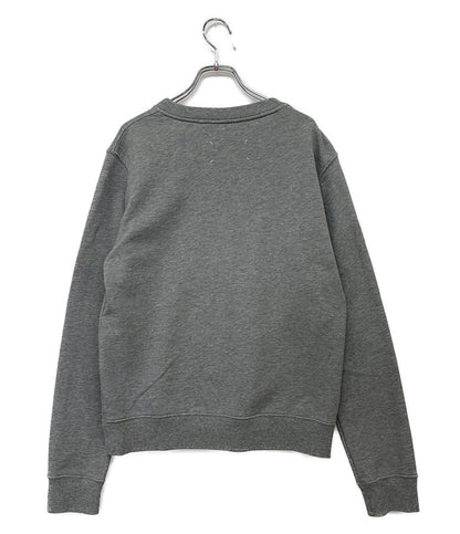 Maison Margiela スウェットシャツ ライトグレー 丸首 M刺繍ロゴ レディース SIZE S メゾンマルジェラ