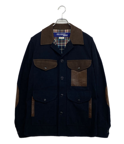 ジュンヤワタナベ マン カバーオール ネイビー WH-J021 メンズ SIZE M JUNYA WATANABE MAN