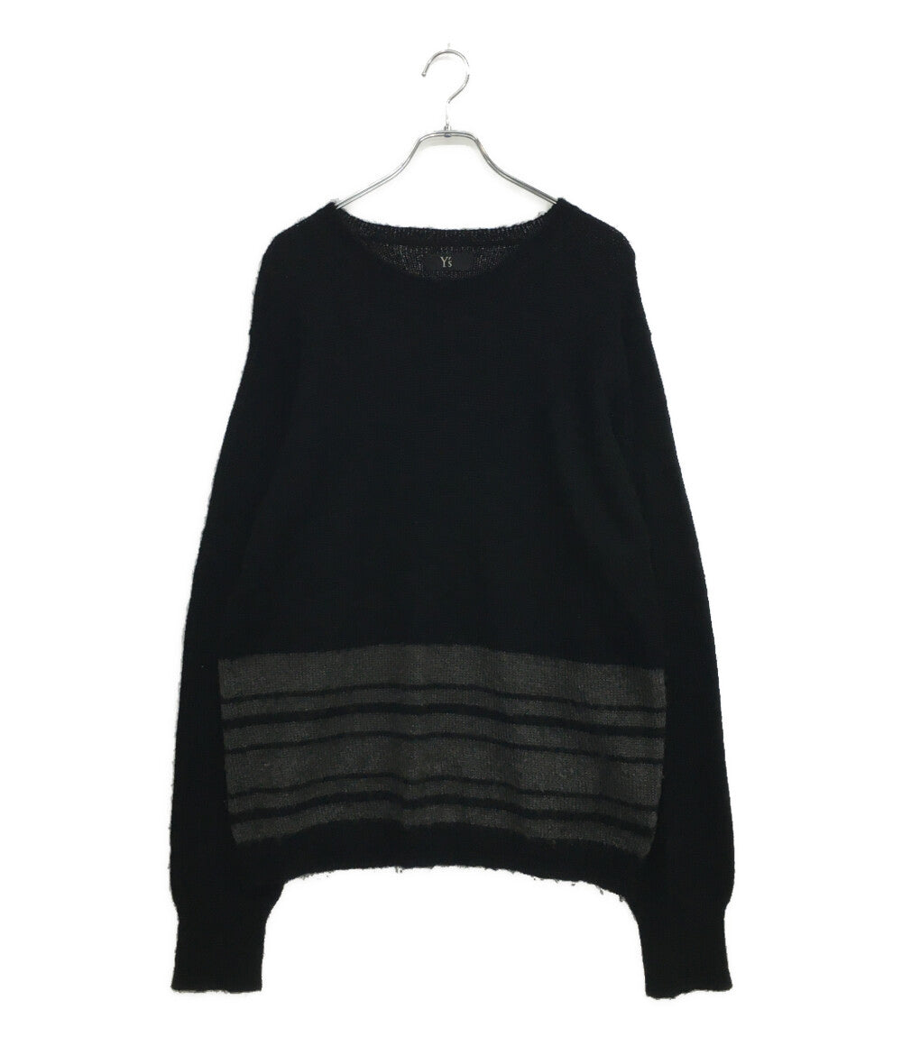 Y‘s for men ニット ブラック 2008AW ME-K20-157 メンズ SIZE 2 ワイズフォーメン