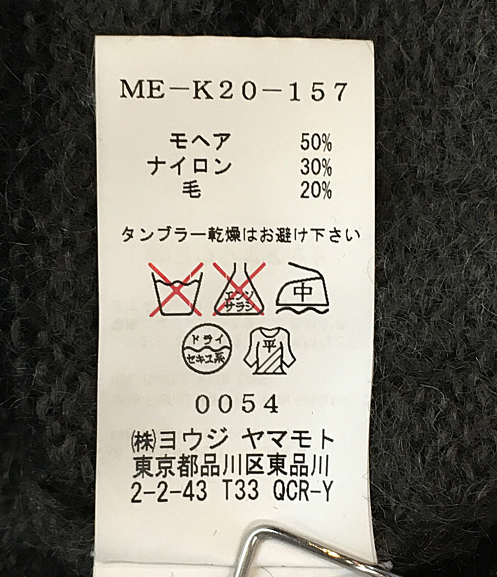 Y‘s for men ニット ブラック 2008AW ME-K20-157 メンズ SIZE 2 ワイズフォーメン