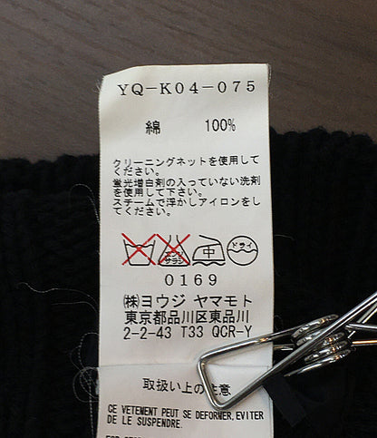 ヨウジヤマモト ニット ブラック YQ-K04-075 レディース SIZE 3 YOHJI YAMAMOTO