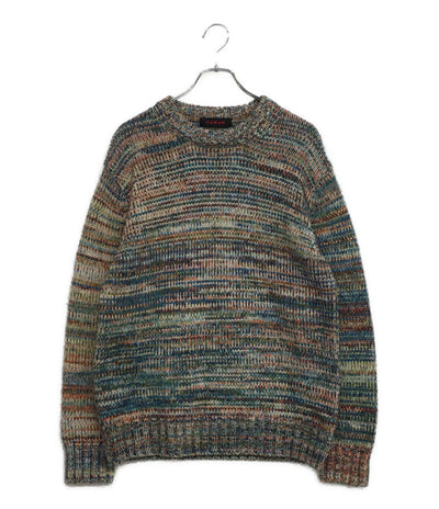 キャバン ニット カシミア混 マルチカラー 59-02-04-02024 レディース SIZE F caban