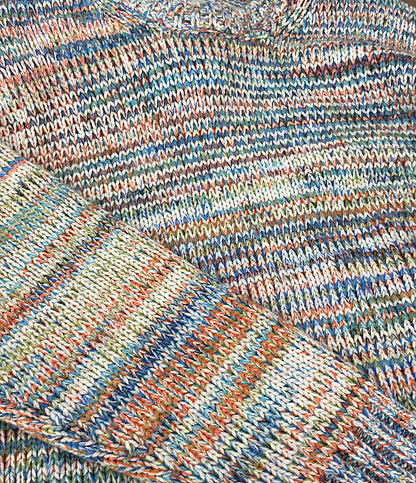 キャバン ニット カシミア混 マルチカラー 59-02-04-02024 レディース SIZE F caban