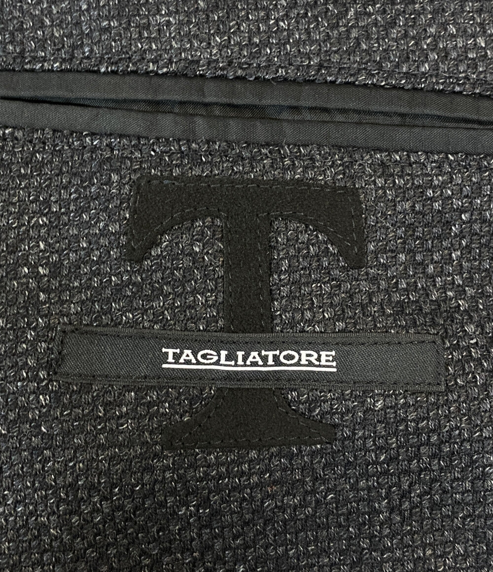 TAGLIATORE テーラードジャケット カシミヤ混 グレー MUGELLO メンズ SIZE 46 タリアトーレ