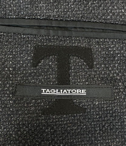 TAGLIATORE テーラードジャケット カシミヤ混 グレー MUGELLO メンズ SIZE 46 タリアトーレ