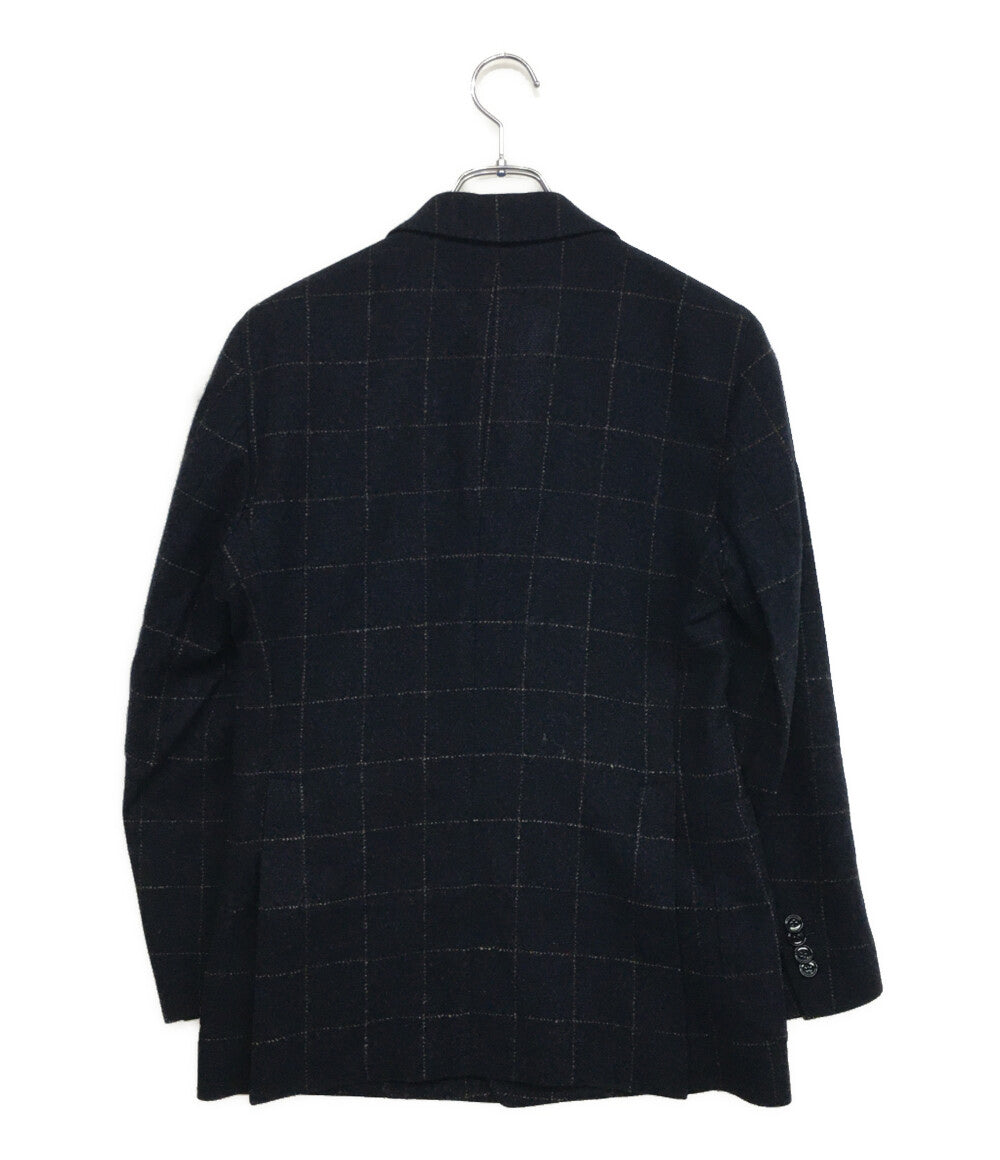 タリアトーレ テーラードジャケット カシミヤ混ダブル ウインドペンチェック 1SGG20Z-61WIG056 メンズ SIZE 46/R TAGLIATORE
