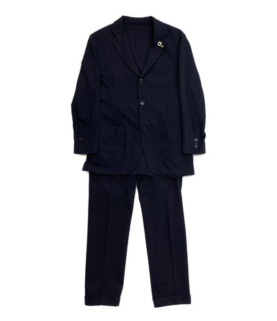 LARDINI セットアップ スーツ ネイビー メンズ SIZE 46 ラルディーニ