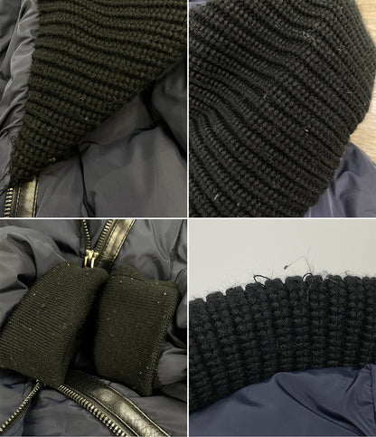 マッカージュ ダウンコート フード ネイビー レディース SIZE S Mackage