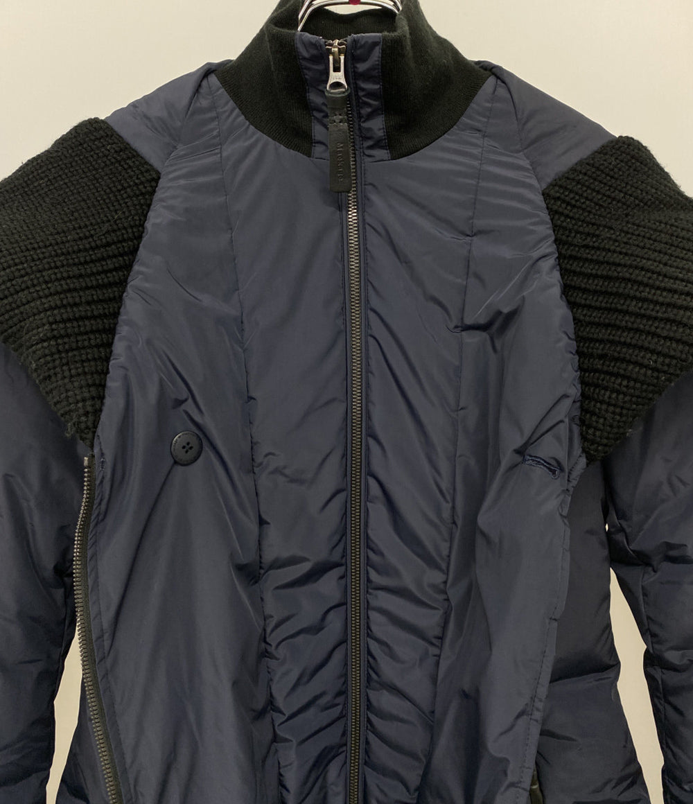 マッカージュ ダウンコート フード ネイビー レディース SIZE S Mackage