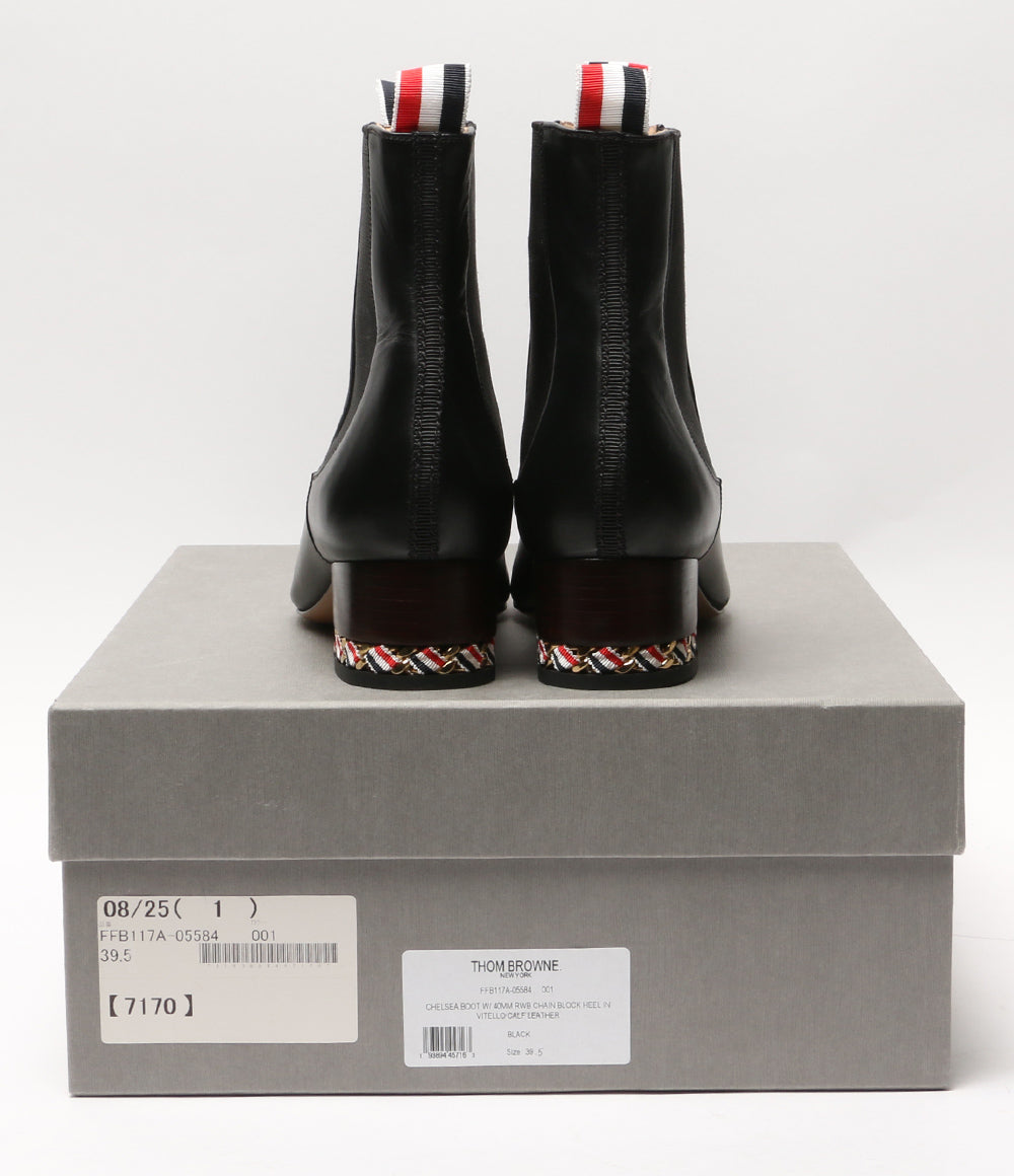 THOM BROWNE. レザーチェルシーブーツ FFB117A-05584 レディース SIZE 39.5 トムブラウン