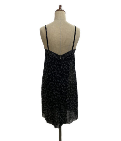 美品 CHANEL シルクワンピース ココマーク 20P P63262V39211 レディース SIZE 38 シャネル