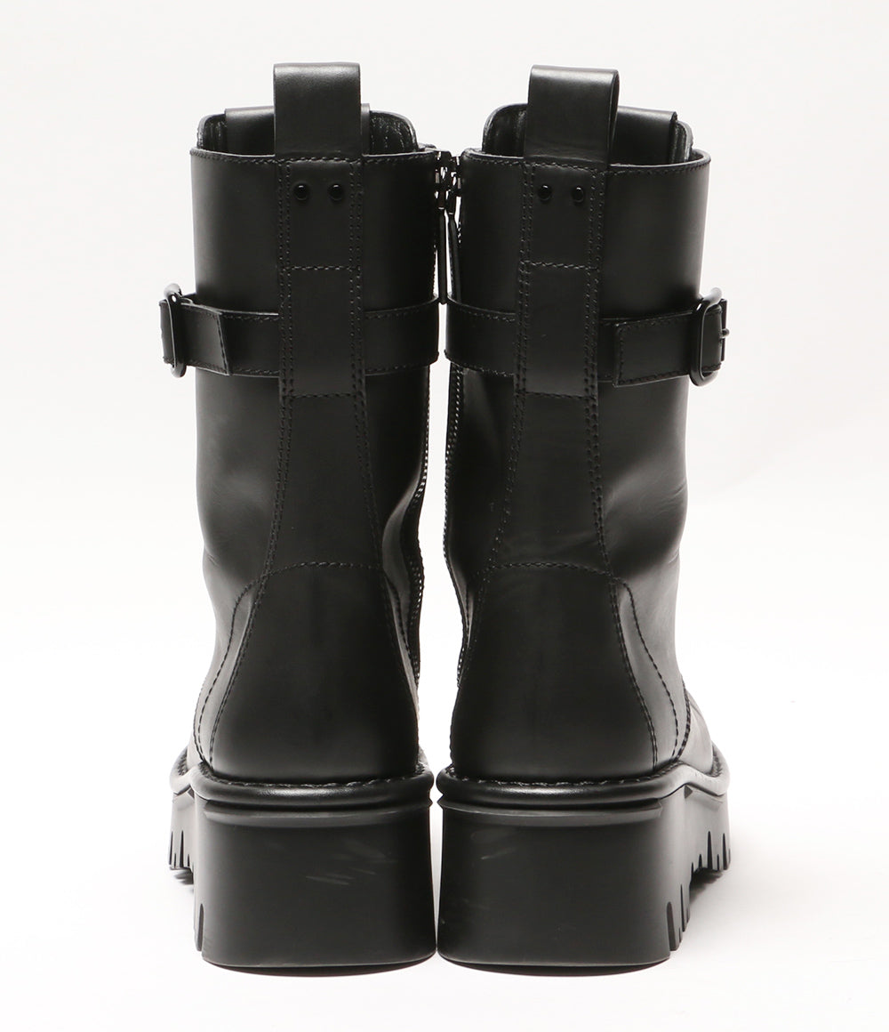VALENTINO Vロゴ レースアップブーツ レディース SIZE 36.5