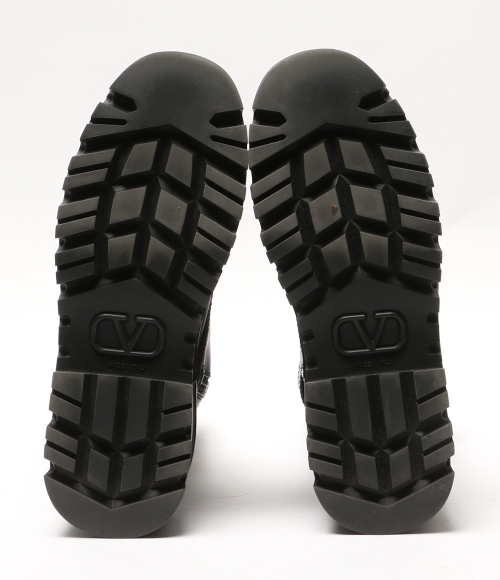 VALENTINO Vロゴ レースアップブーツ レディース SIZE 36.5 ヴァレンチノ