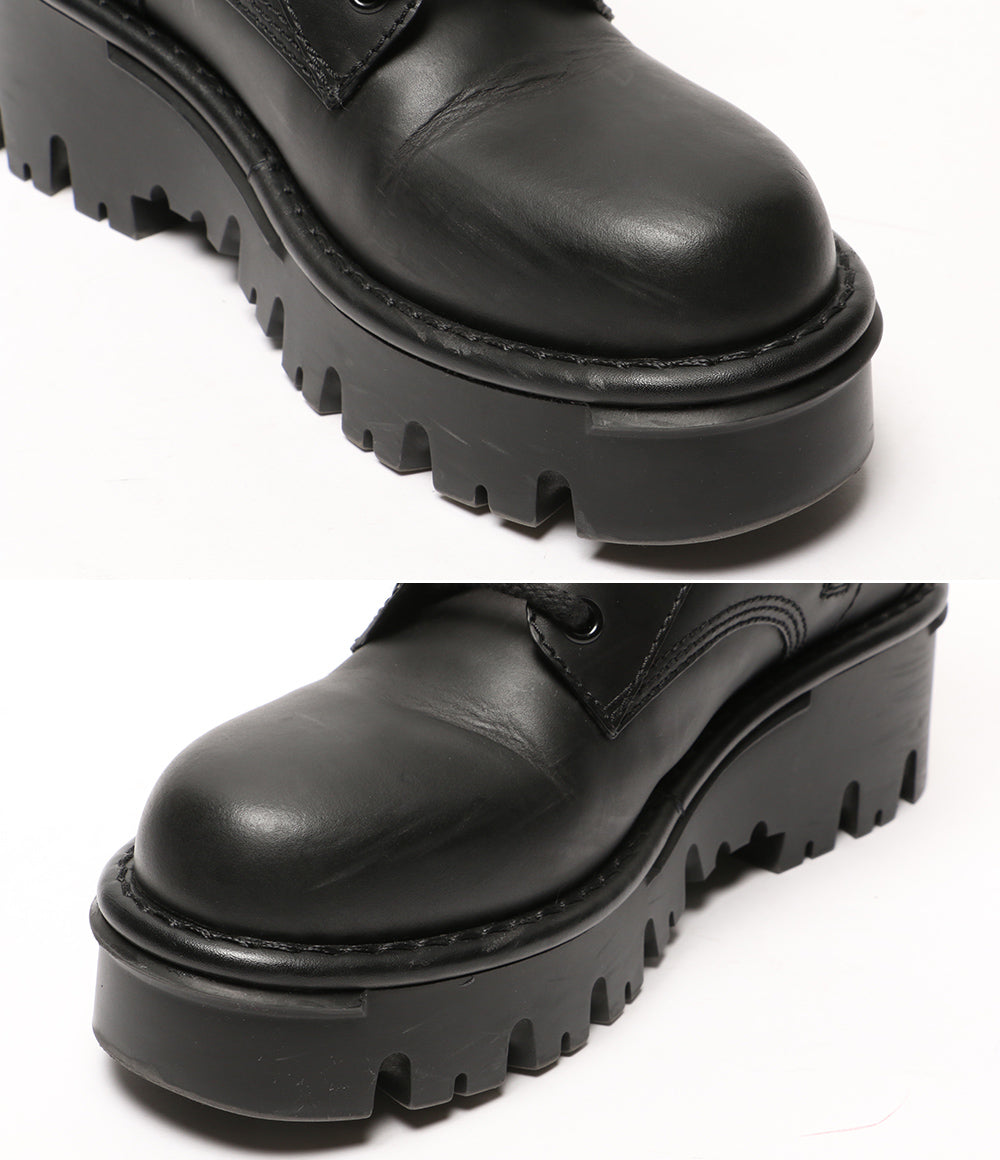 VALENTINO Vロゴ レースアップブーツ レディース SIZE 36.5 ヴァレンチノ