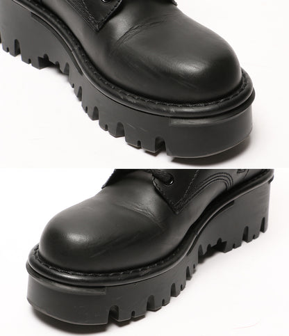 VALENTINO Vロゴ レースアップブーツ レディース SIZE 36.5 ヴァレンチノ