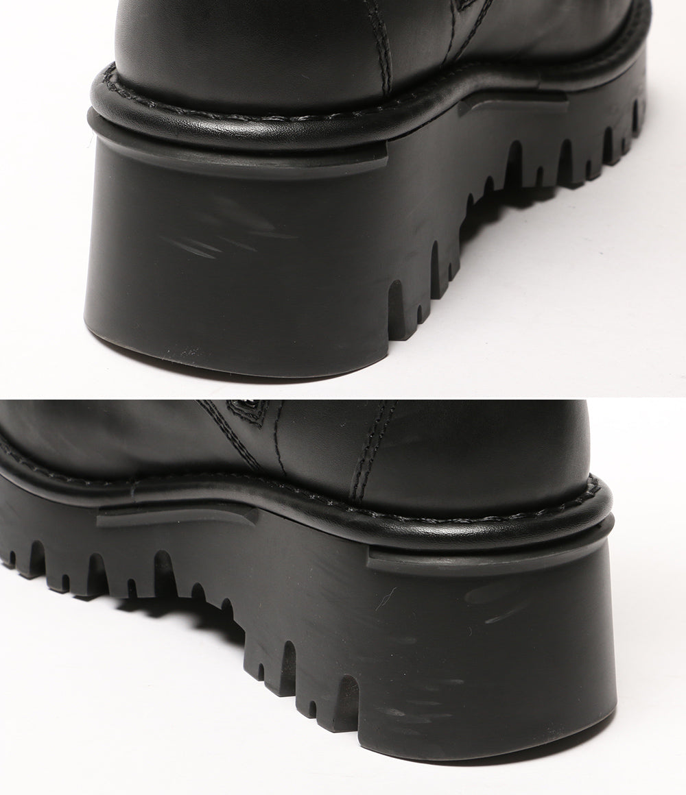 VALENTINO Vロゴ レースアップブーツ レディース SIZE 36.5 ヴァレンチノ