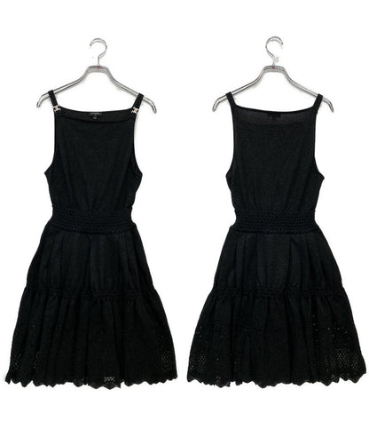 美品 CHANEL ワンピース ココ ブラック P64362K60225 レディース SIZE 34 シャネル