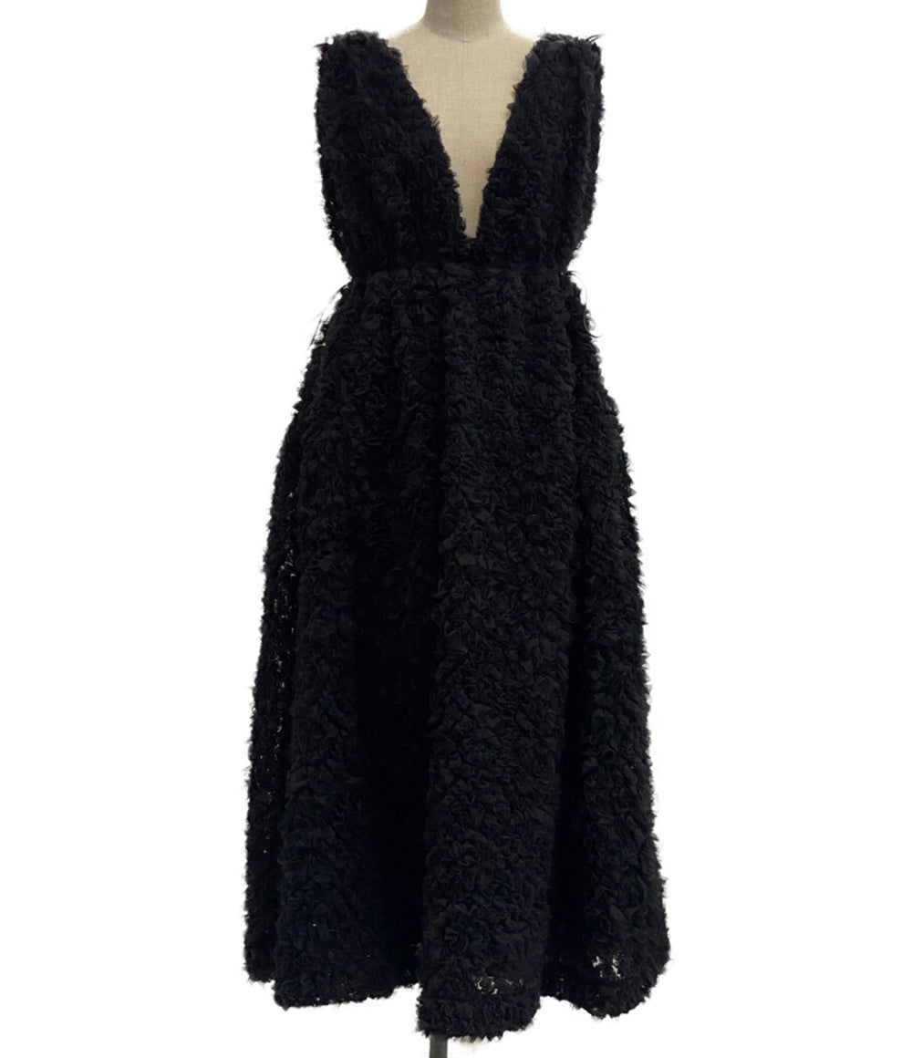 ビビィ ワンピース ブラック NOELLE SHEER DRESS レディース SIZE F Bibiy Boutique