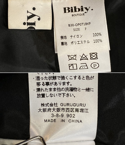 ビビィ ワンピース ブラック NOELLE SHEER DRESS レディース SIZE F Bibiy Boutique