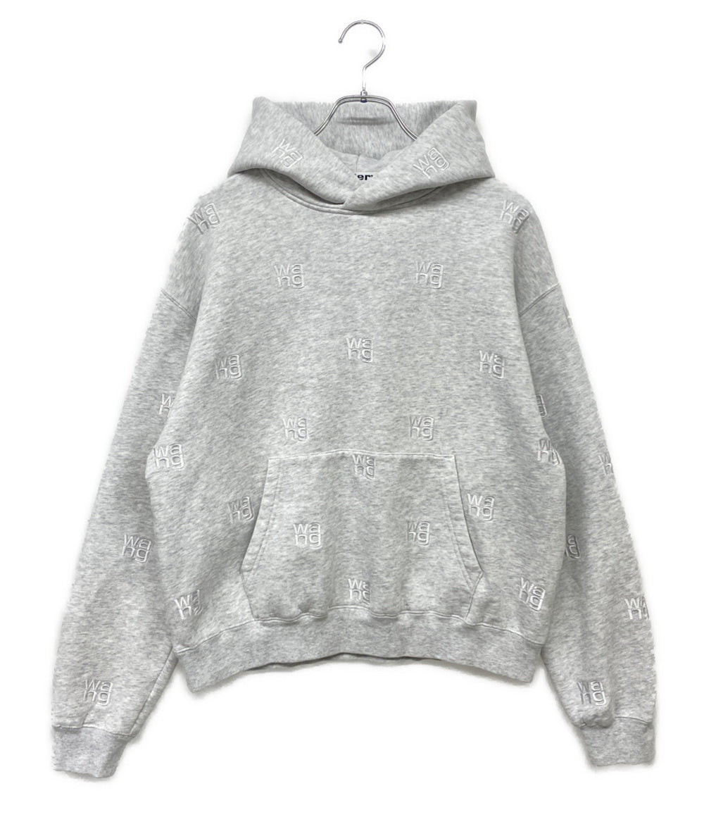ALEXANDER WANG パーカー ロゴフーディ メンズ SIZE S アレキサンダー