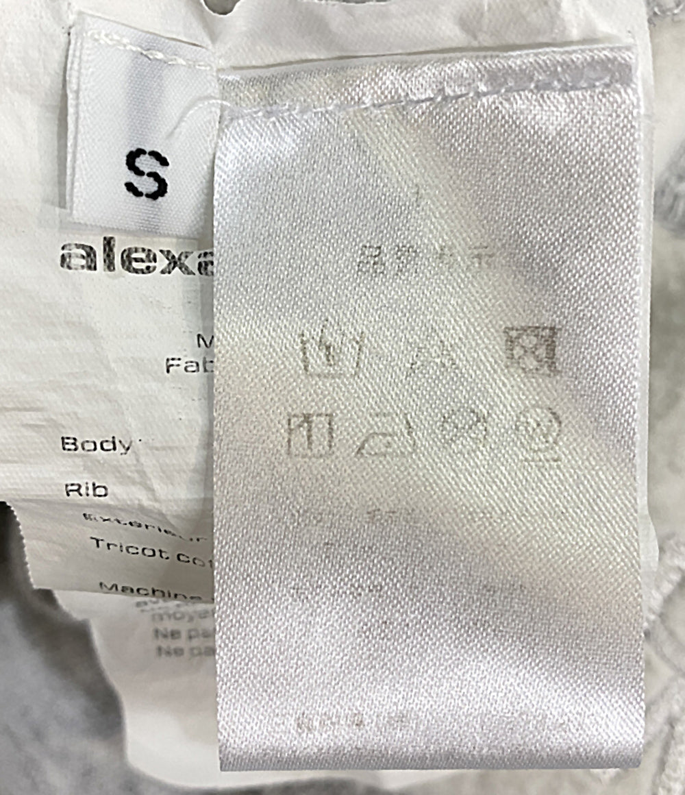 ALEXANDER WANG パーカー ロゴフーディ メンズ SIZE S アレキサンダーワン