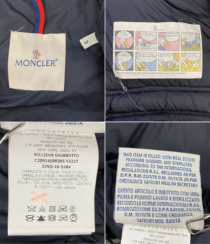 モンクレール ダウンジャケット RILLIEUX メンズ SIZE 3 MONCLER
