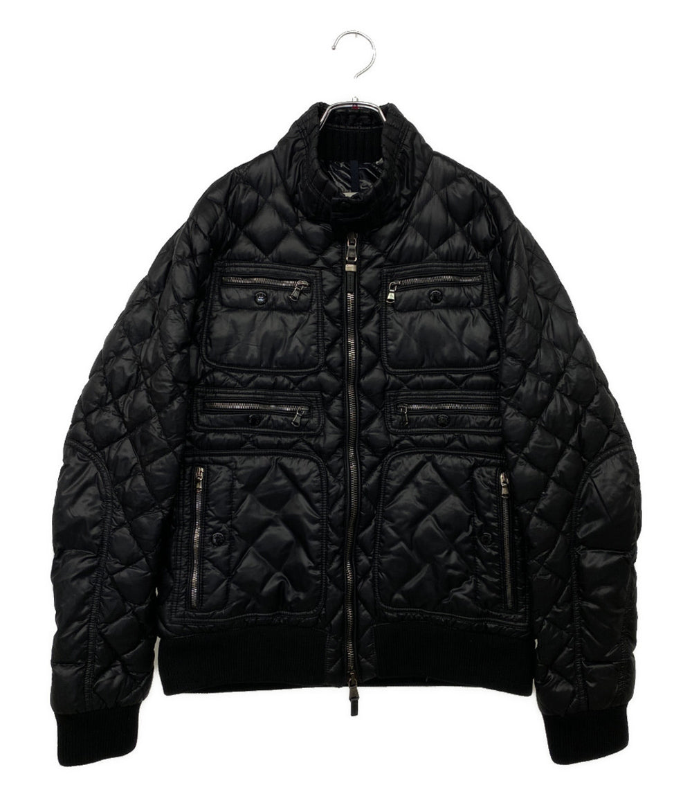 MONCLER ダウンジャケット キルティング ブラック メンズ SIZE 4 モンクレール