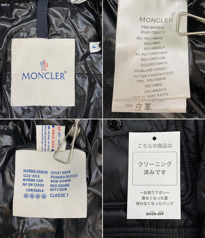 MONCLER ダウンジャケット キルティング ブラック メンズ SIZE 4 モンクレール