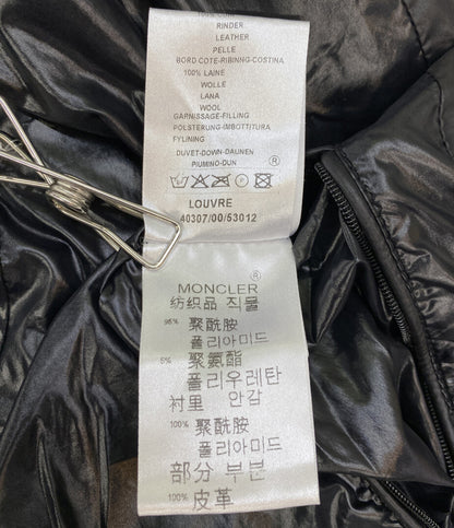 MONCLER ダウンジャケット キルティング ブラック メンズ SIZE 4 モンクレール
