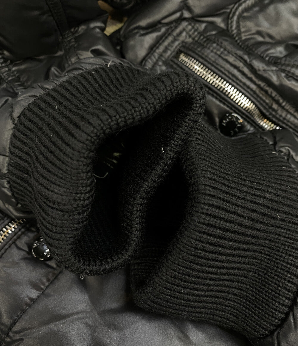 MONCLER ダウンジャケット キルティング ブラック メンズ SIZE 4 モンクレール