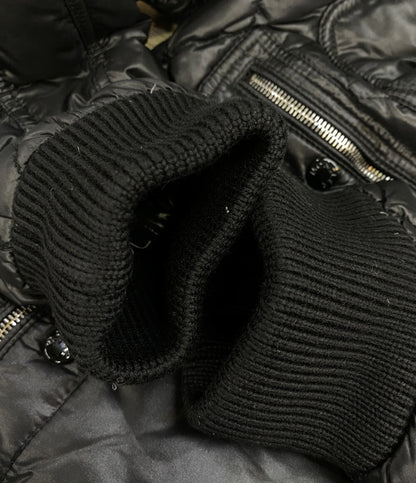 MONCLER ダウンジャケット キルティング ブラック メンズ SIZE 4 モンクレール