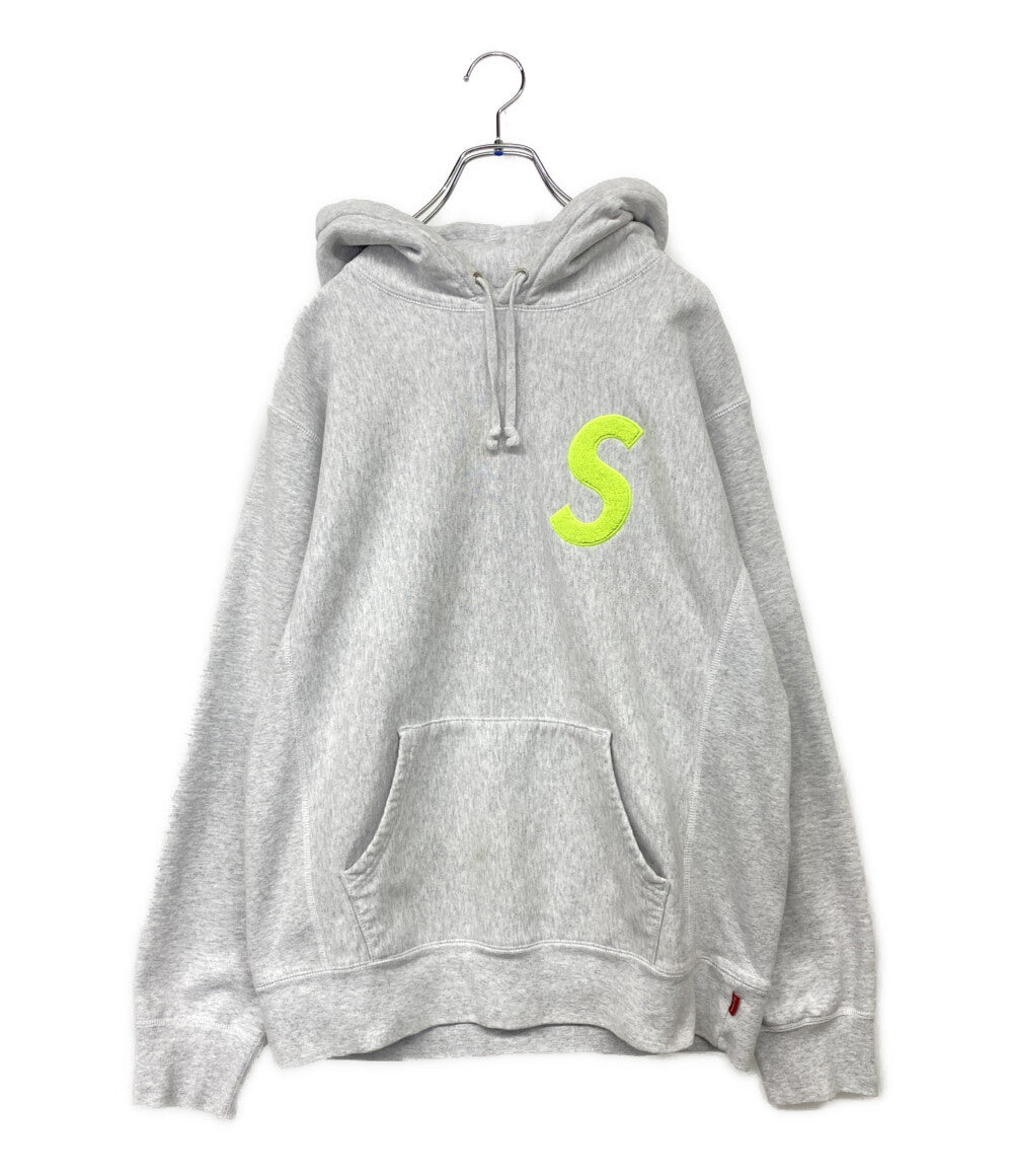 シュプリーム パーカー 19AW S Logo Hooded Sweatshirt Ash Grey メンズ SIZE L Supreme