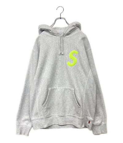 シュプリーム パーカー 19AW S Logo Hooded Sweatshirt Ash Grey メンズ SIZE L Supreme