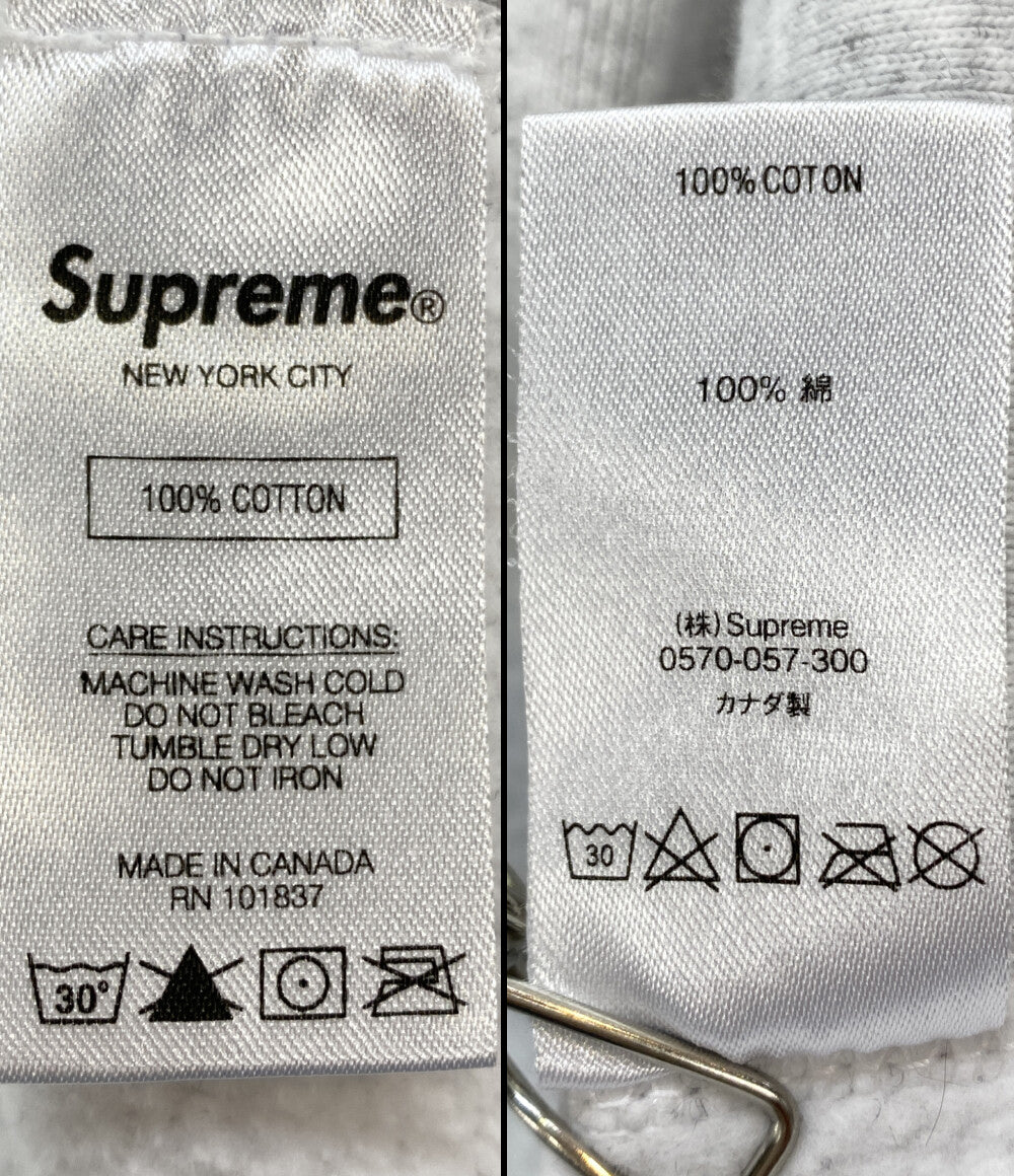 シュプリーム パーカー 19AW S Logo Hooded Sweatshirt Ash Grey メンズ SIZE L Supreme