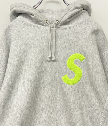 シュプリーム パーカー 19AW S Logo Hooded Sweatshirt Ash Grey メンズ SIZE L Supreme