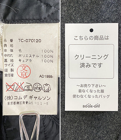 tricot COMME des GARCONS ピーコート グレー TC-070120 メンズ SIZE - トリココムデギャルソン