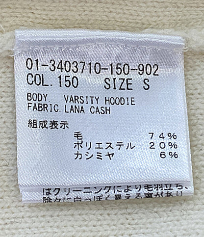 セオリー 美品 パーカー 23AW カシミヤ混 レディース SIZE S theory
