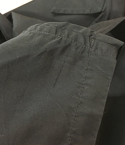 YOHJI YAMAMOTO コート ブラック ベルト有 NN-C58-501 レディース SIZE 1 ヨウジヤマモト