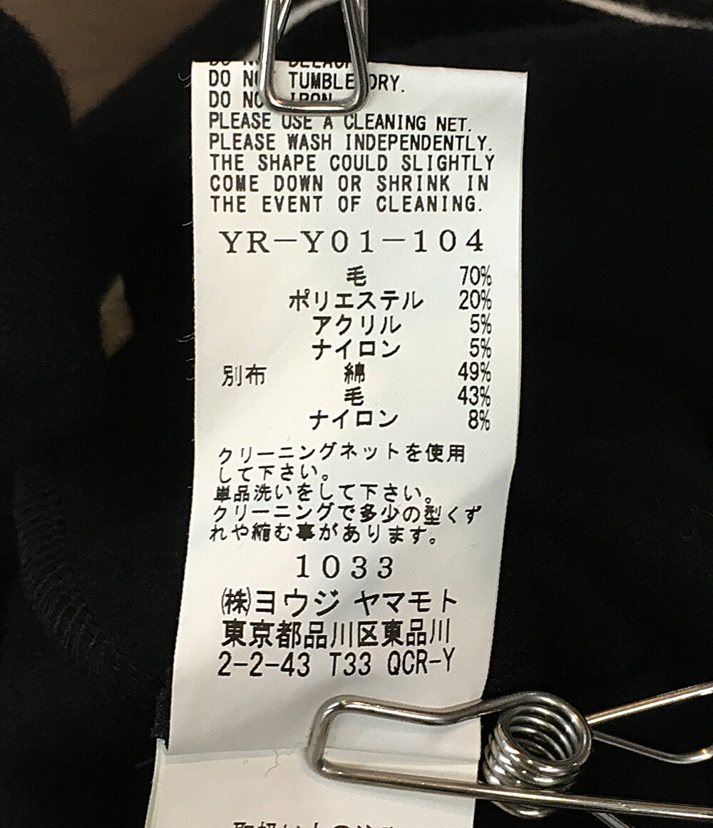 Y's ウールポンチョ サイドボタン 20AW YR-Y01-104 メンズ SIZE 1