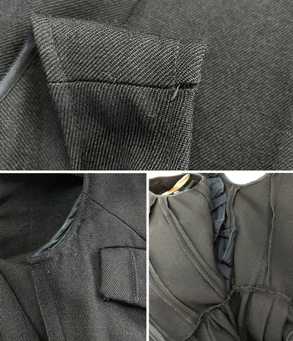 コムデギャルソン ノースリーブワンピース COMME DES GARCONS W80 レディース SIZE S COMME des GARCONS