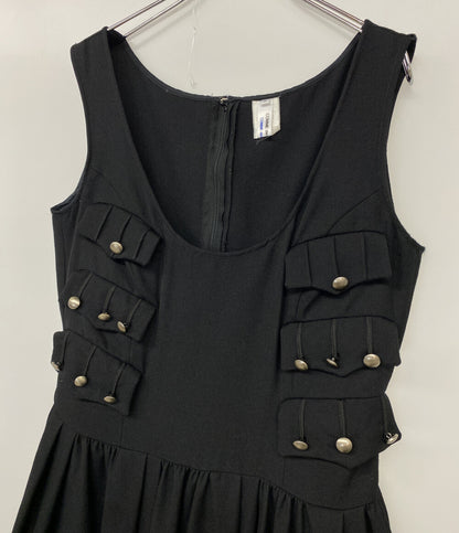 コムデギャルソン ノースリーブワンピース COMME DES GARCONS W80 レディース SIZE S COMME des GARCONS