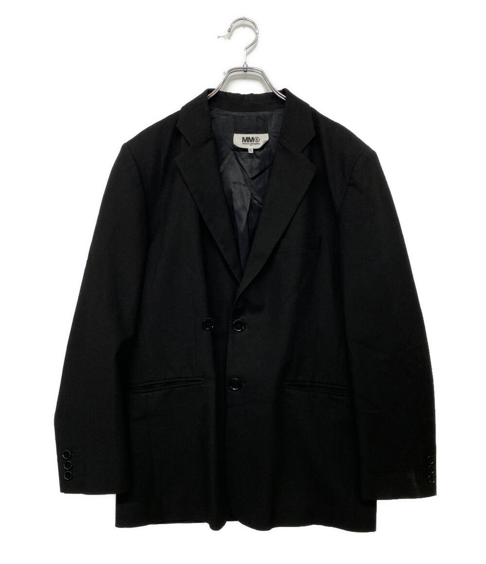 エムエムシックス ジャケット ブラック S52BN0091 S54454 レディース SIZE 40 MM6 Maison Margiela