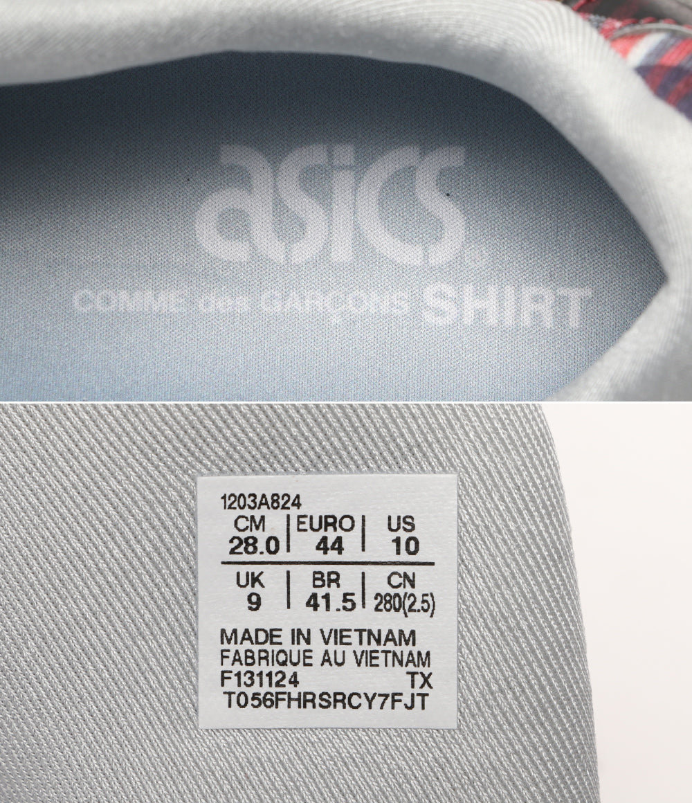 美品 ASICS × COMME des GARCONS SHIRT コムデギャルソンシャツ スニーカー Gel-Lyte III メンズ SIZE 28cm アシックス