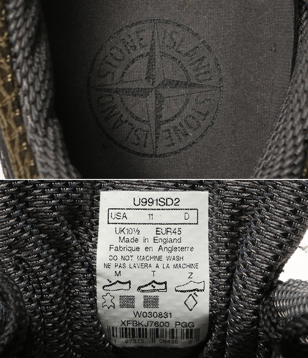 美品 STONE ISLAND × new balance ニューバランス スニーカー U991SD2 メンズ SIZE 29cm ストーンアイランド
