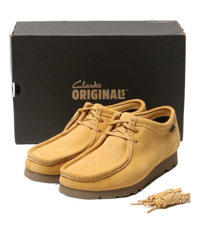 美品 Clarks モカシン WallabeGTX Golden Tan Suede メンズ SIZE UK 9 クラークス